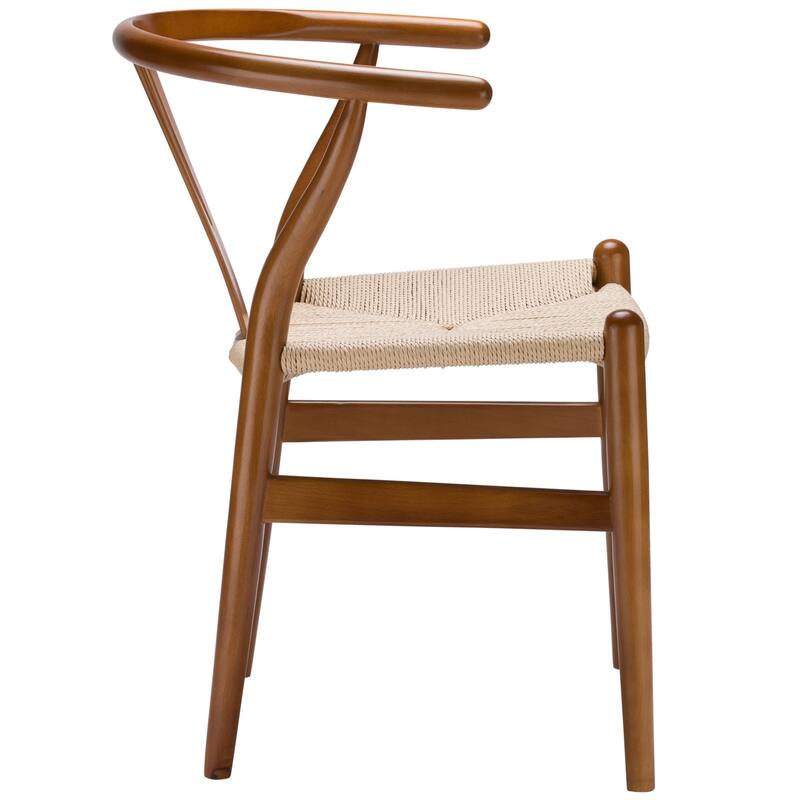 Poly and Bark Weave Chairs (Set of 2)