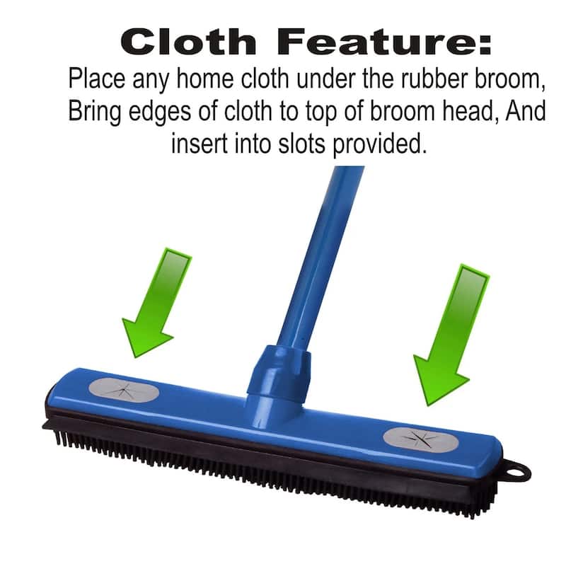 Squeegee Rubber Broom
