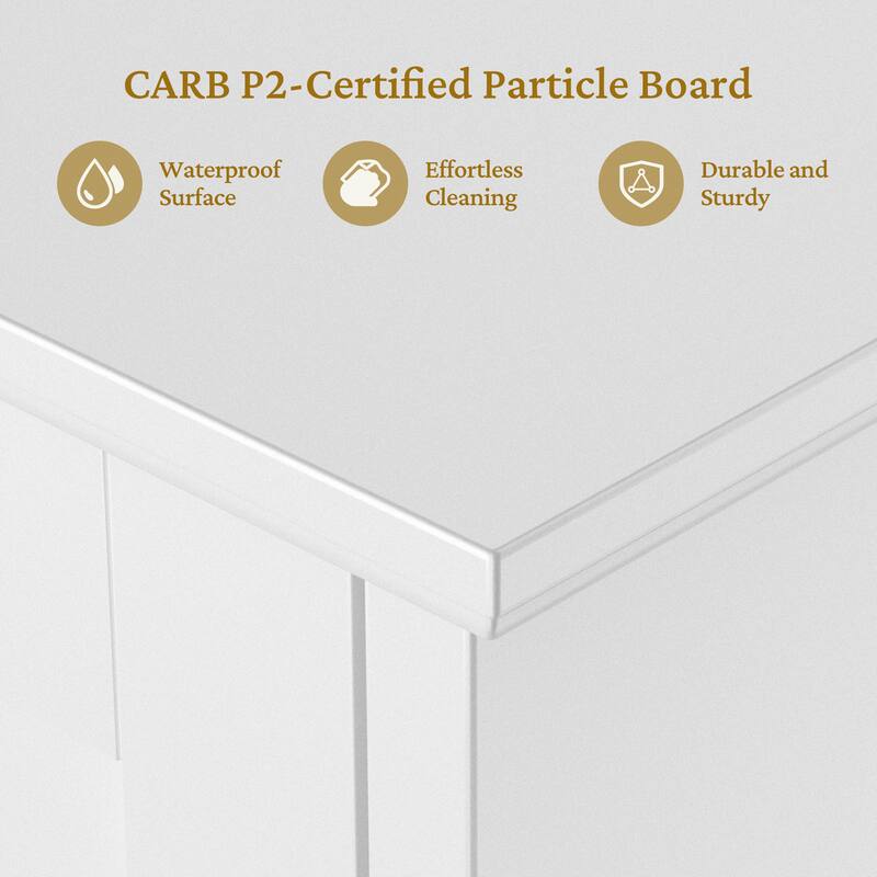 Yaheetech Bathroom Space Saving Organizer Over-the -Toilet with Adjustable Shelf for Bathroom