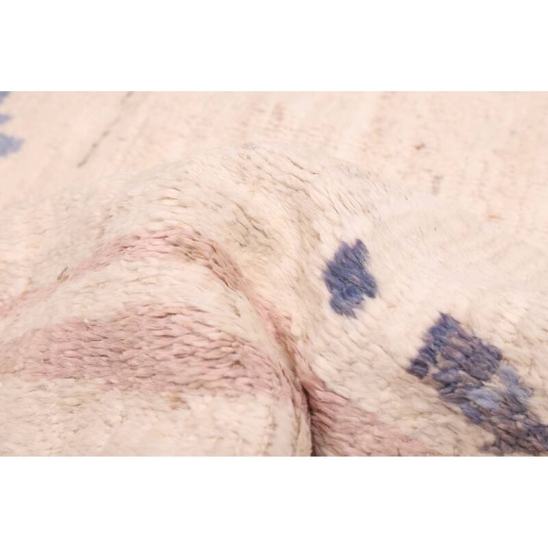 ECARPETGALLERY Hand-knotted Pak Finest Marrakesh Ivory Wool Rug - 8'1 x 10'0