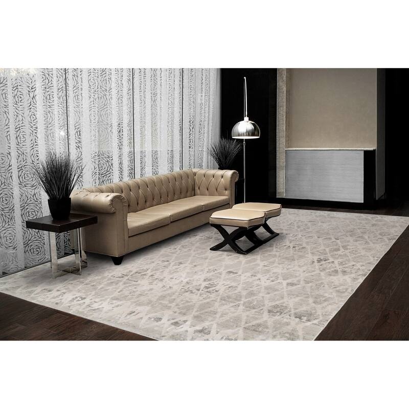 Dynamic Rugs Quartz Traditional Area Rug