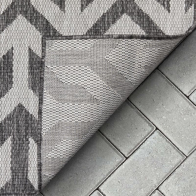 Well Woven Medusa Atlantis Indoor Outdoor Modern Area Rug