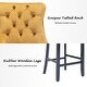 preview thumbnail 37 of 64, Contemporary Velvet Upholstered Counter Bar Stools Set of 4