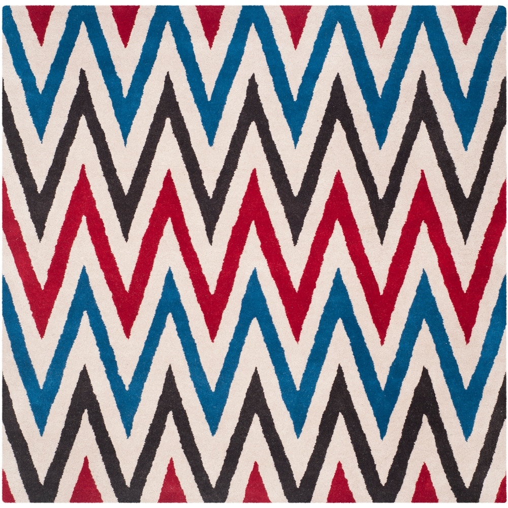 SAFAVIEH Handmade Chatham Klasina Modern Moroccan Wool Rug