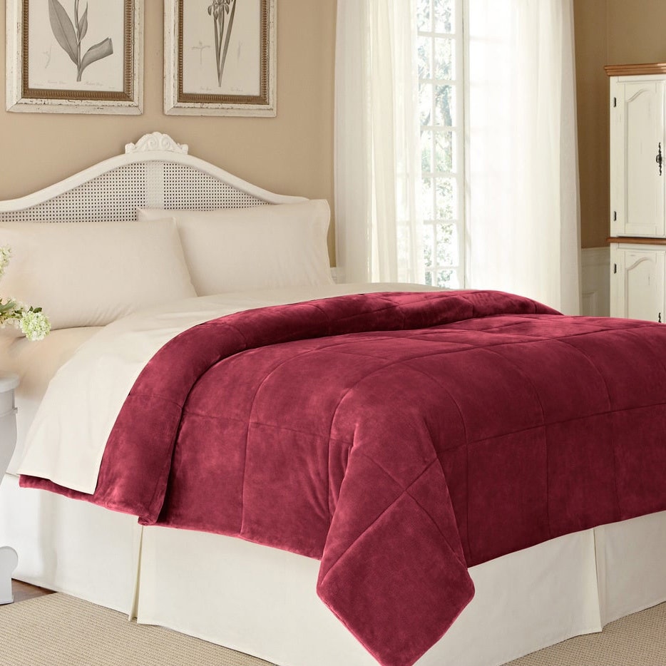 Vellux Plush Lux Microplush Blanket Bed Bath Beyond 9535228
