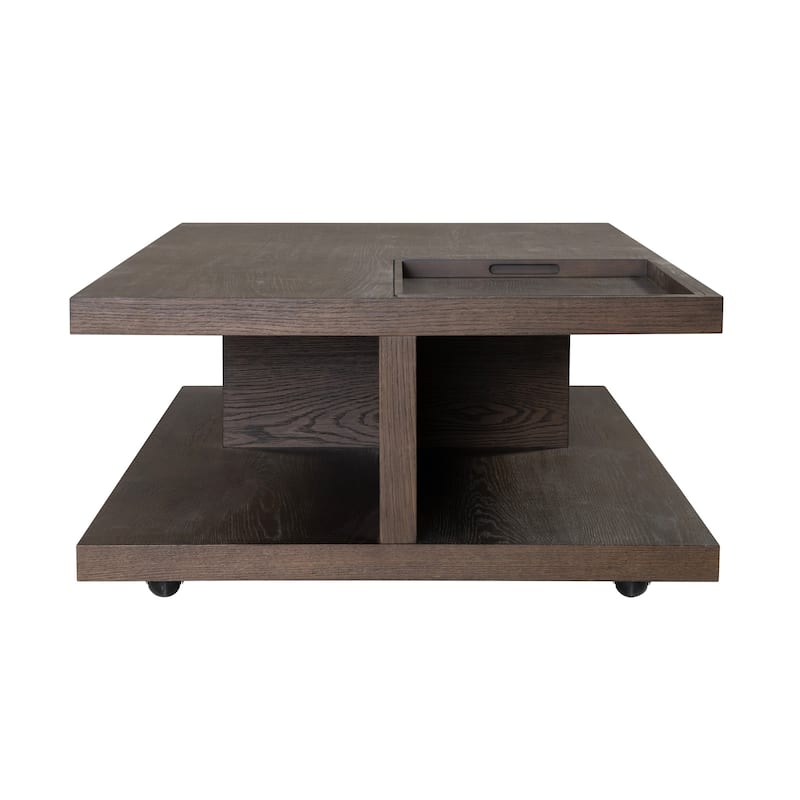 Athens Rectangular Coffee Table with Casters by Flexsteel - 60" x 17" x 34"