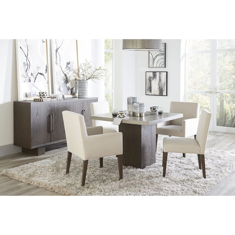 Modesto Upholstered Side Chair in French Roast