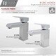 preview thumbnail 9 of 10, Single Hole Single Handle Bathroom Faucet Polished Chrome - Faucet Height: 6 1/2" | Spout Height: 4"