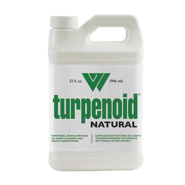 Turpenoid Natural NonToxic NonFlammable Paint Thinner, 1 Quart Bed