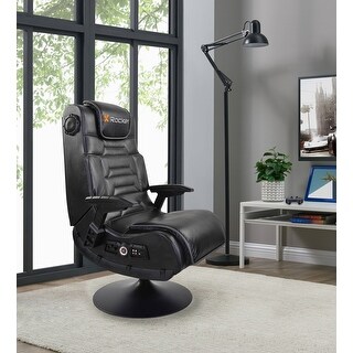 X Rocker Pro Series Pedestal Wireless 2.1 Gaming Chair Rocker, Black