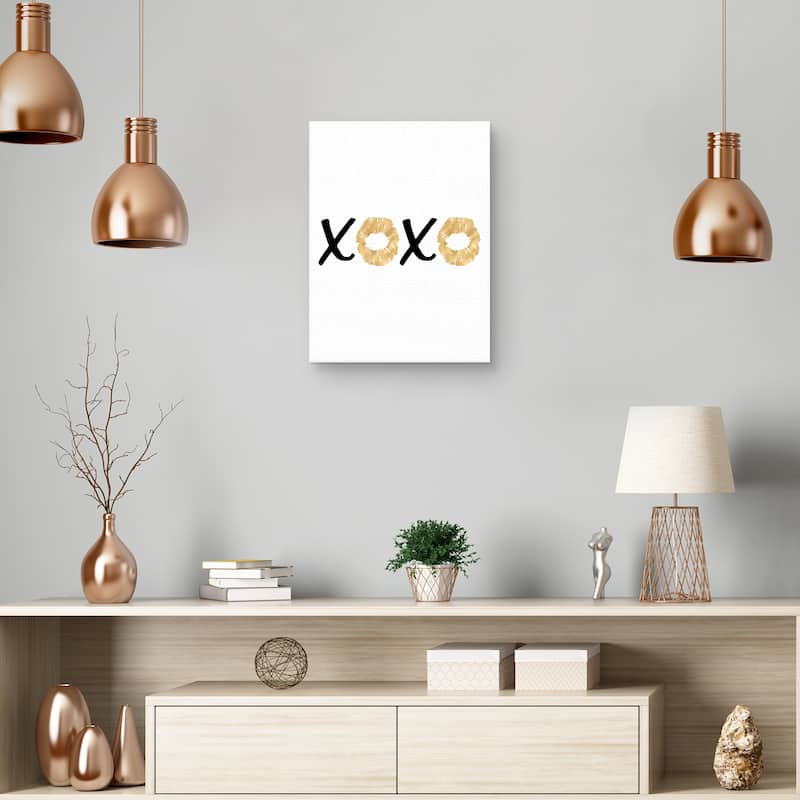 Hugs & Kisses Canvas Art Print