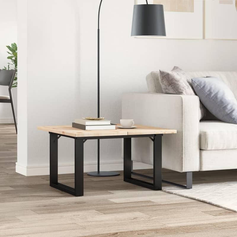 vidaXL Coffee Table Legs O-Frame 23.6"x15.7"x15" Steel - 23.6" x 15.7" x 15"