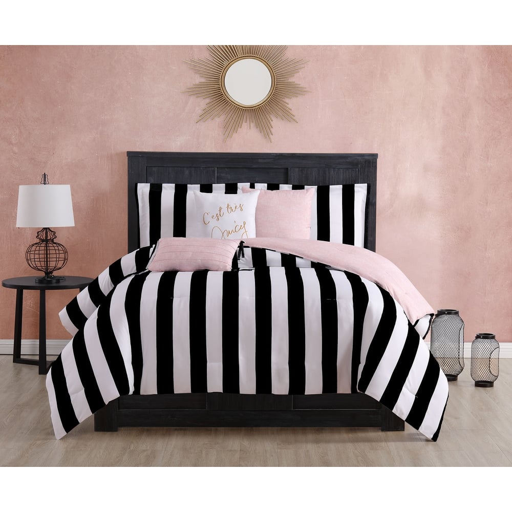 Juicy Reversible Cabana Stripe Bedding Set