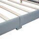 preview thumbnail 9 of 12, Queen Size & Twin XL Size Upholstered Platform Bed