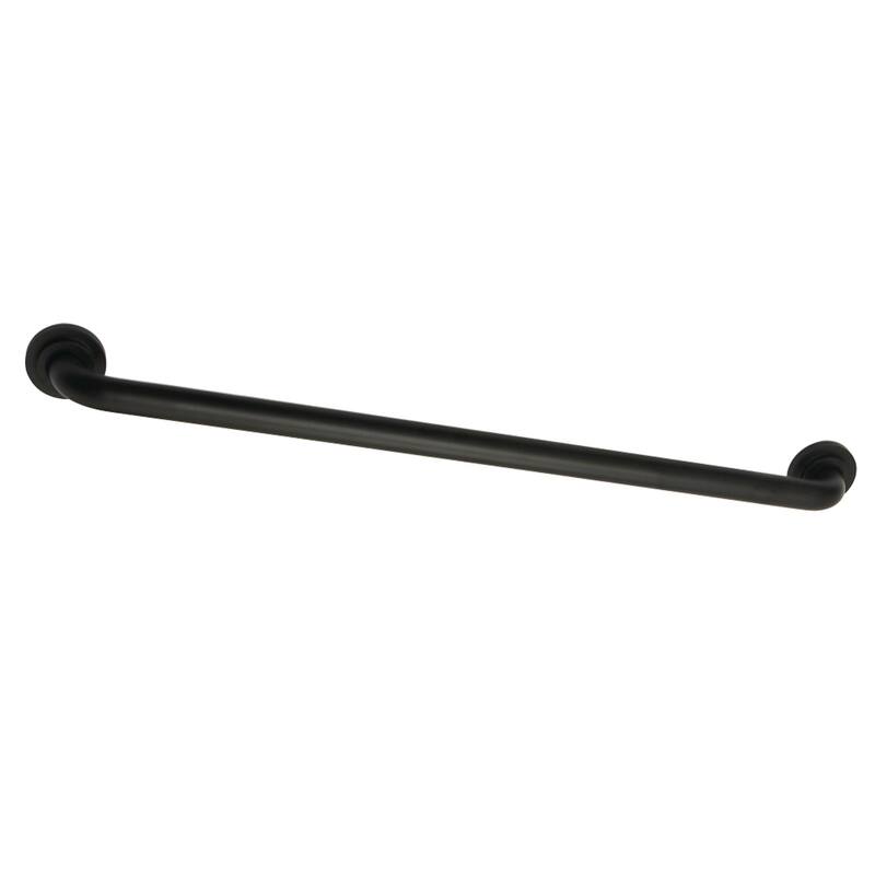 Kingston Brass Manhattan 30-Inch x 1-1/4-Inch O.D Grab Bar - Matte Black