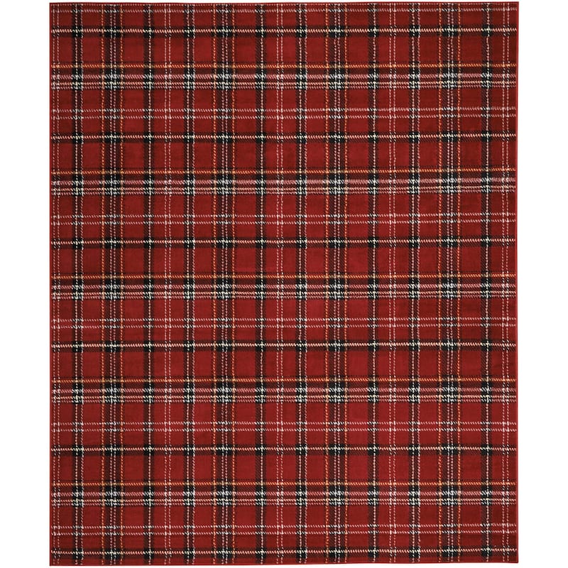 Licaz Power Loomed Traditional Area Rug By HomeRoots - 118' X '94' X '0.5