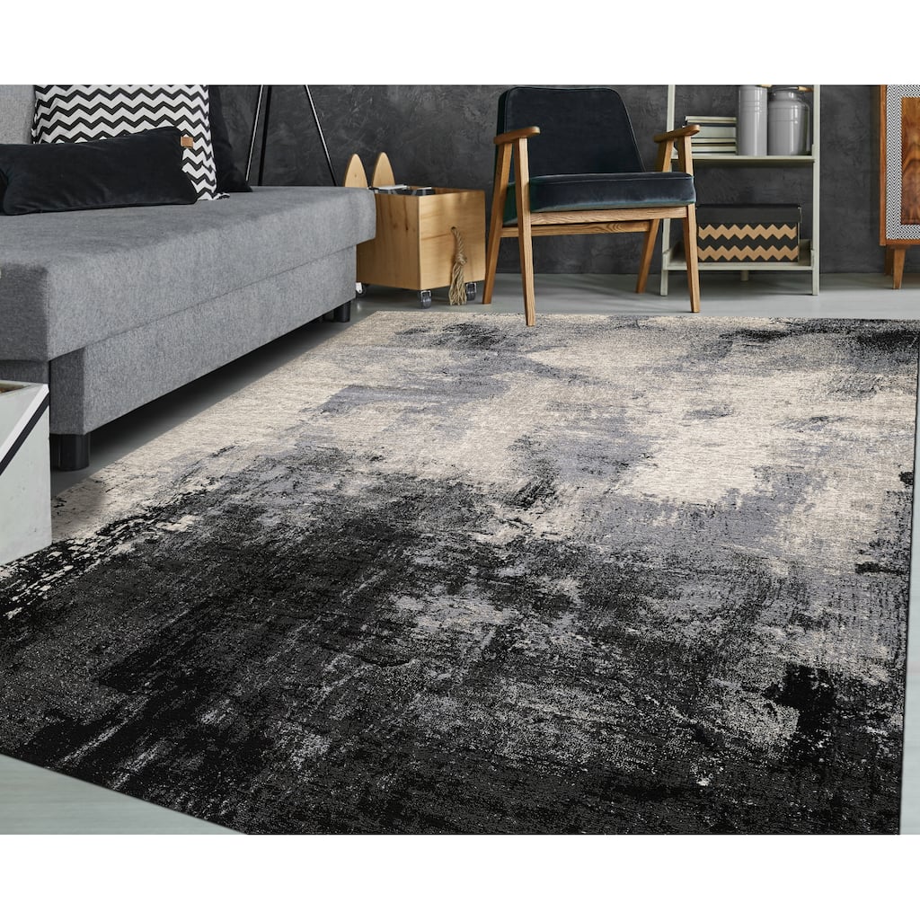 Noori Rug Lagoon Alice Distressed Abstract Modern Area Rug