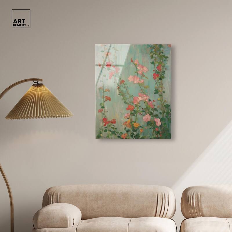 String of Colors II Acrylic by Art Remedy, Ready to Hang