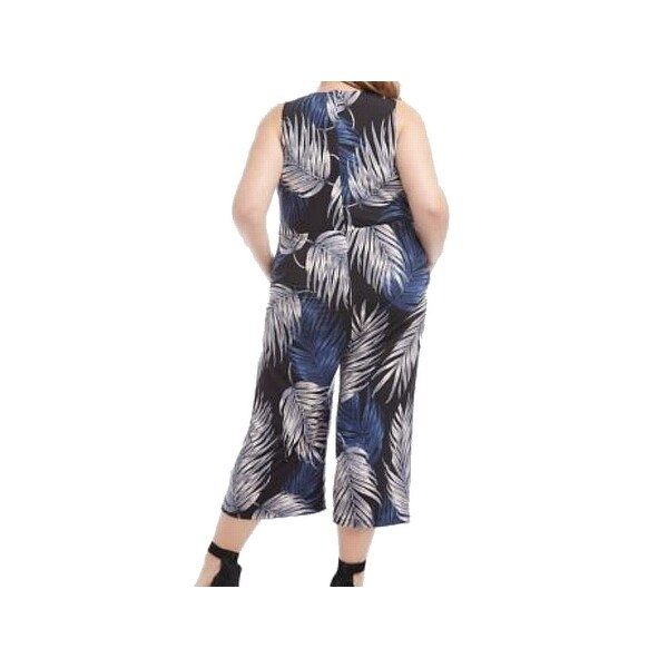 karen kane tie front jumpsuit