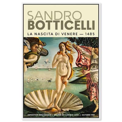 Renaissance Birth of Beauty Canvas by Art Remedy