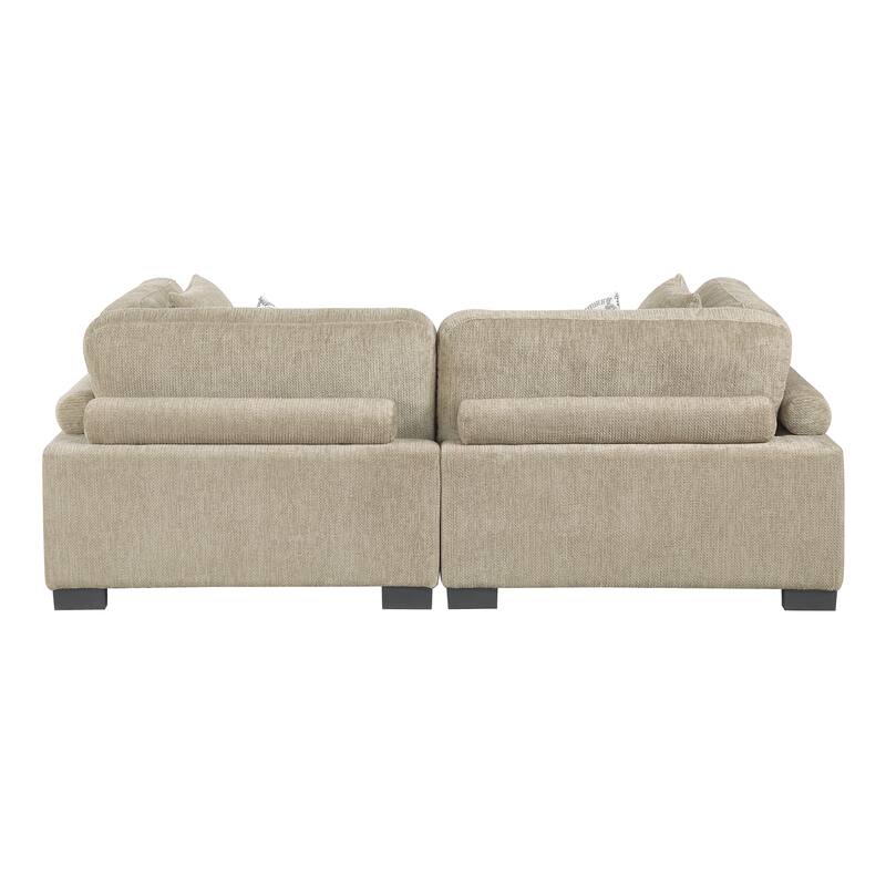 Abbeville Microfiber Living Room Loveseat