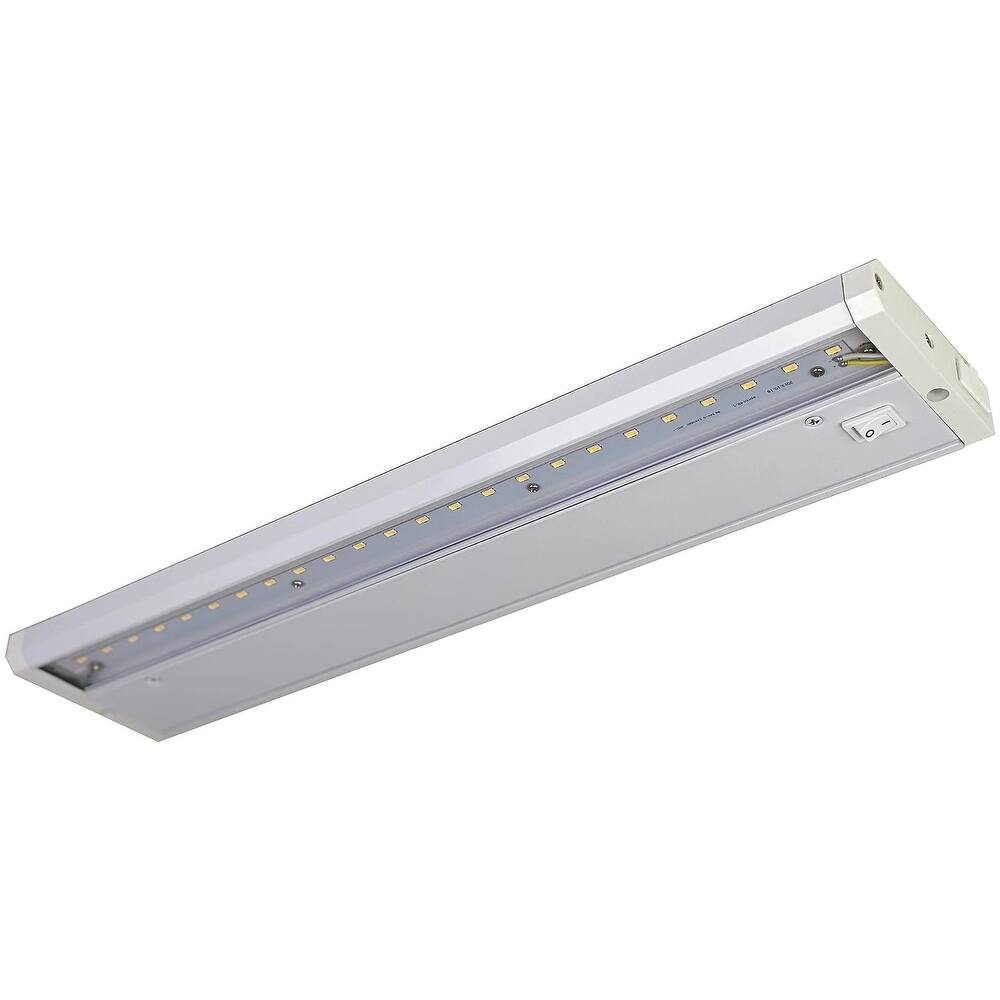 LED Under-Cabinet or Closet Lights - Dimmable, Direct Wire or Plug-in, 400-760 Lumens, 3000K Warm White,