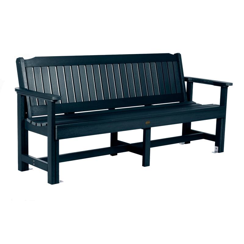 Highwood Professional Commercial Grade Exeter 6' Garden Bench - Federal Blue