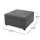 preview thumbnail 45 of 51, Carlsbad Tufted Square Storage Ottoman by Christopher Knight Home