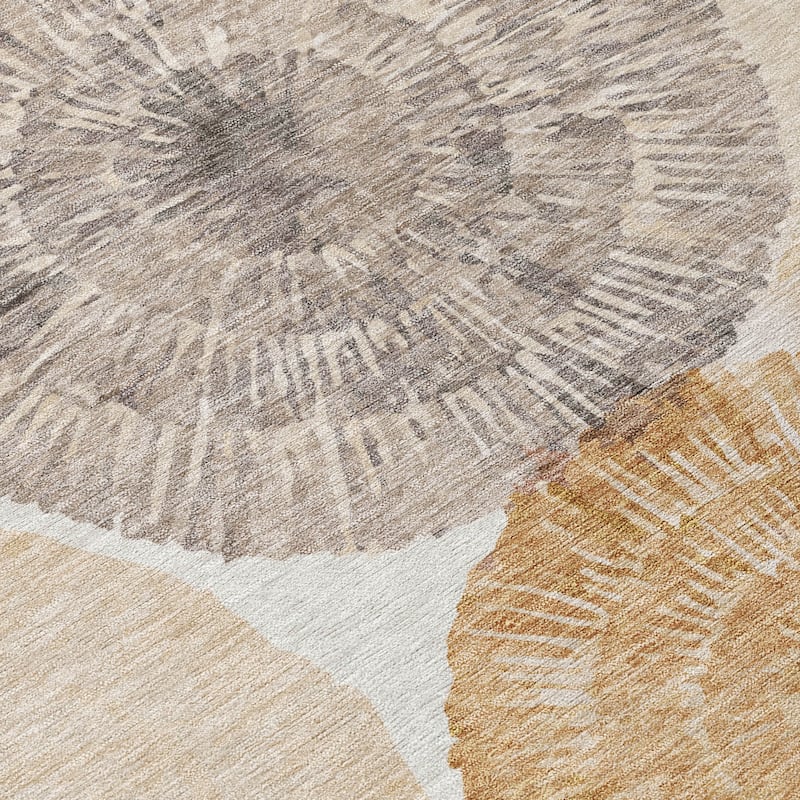 Machine Washable Indoor/ Outdoor Contemporary Devaughn Chantille Rug