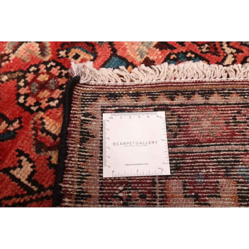 ECARPETGALLERY Hand-knotted Andelz Red Wool Rug - 5'4 x 10'8