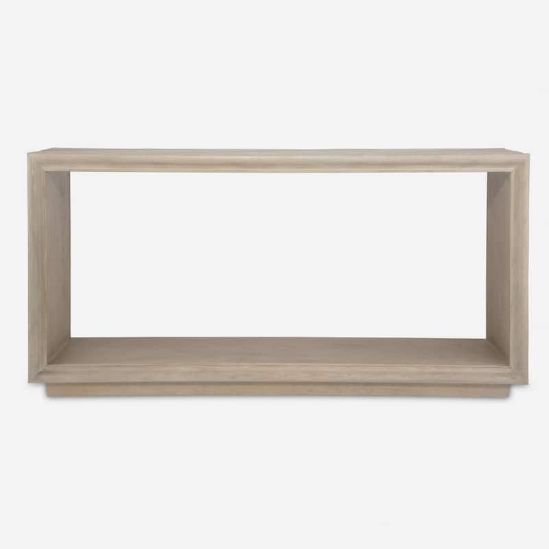 Rectangular Console Sofa Table - 60" - Brown