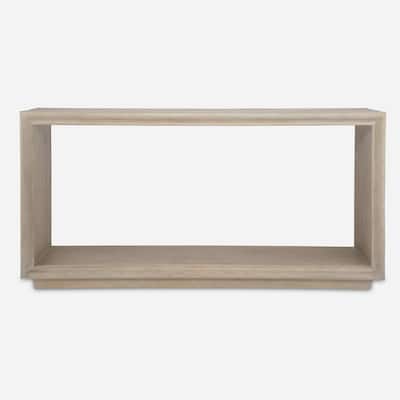 Rectangular Console Sofa Table - 60" - Brown