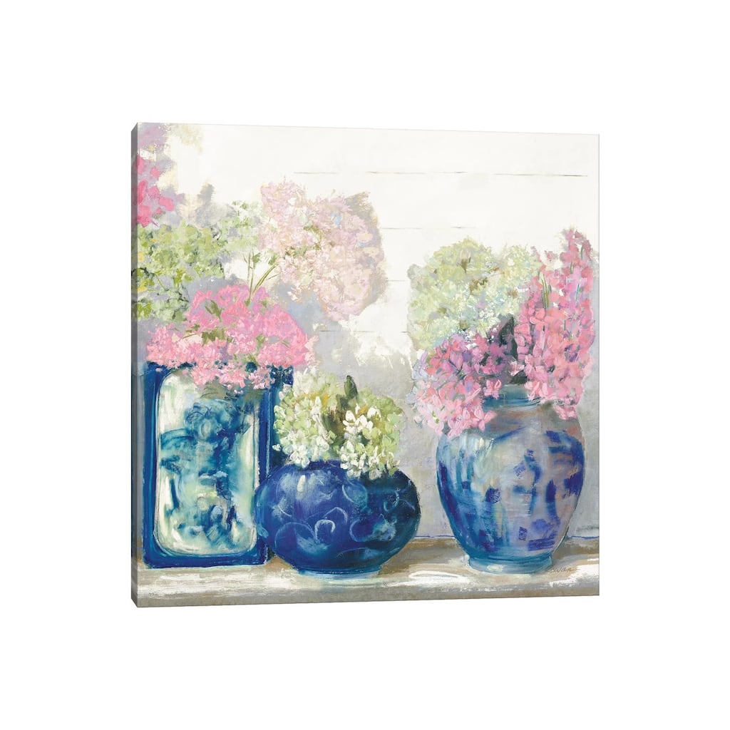 iCanvas "Ladys Mantle II Bright" by Carol Rowan Canvas Print