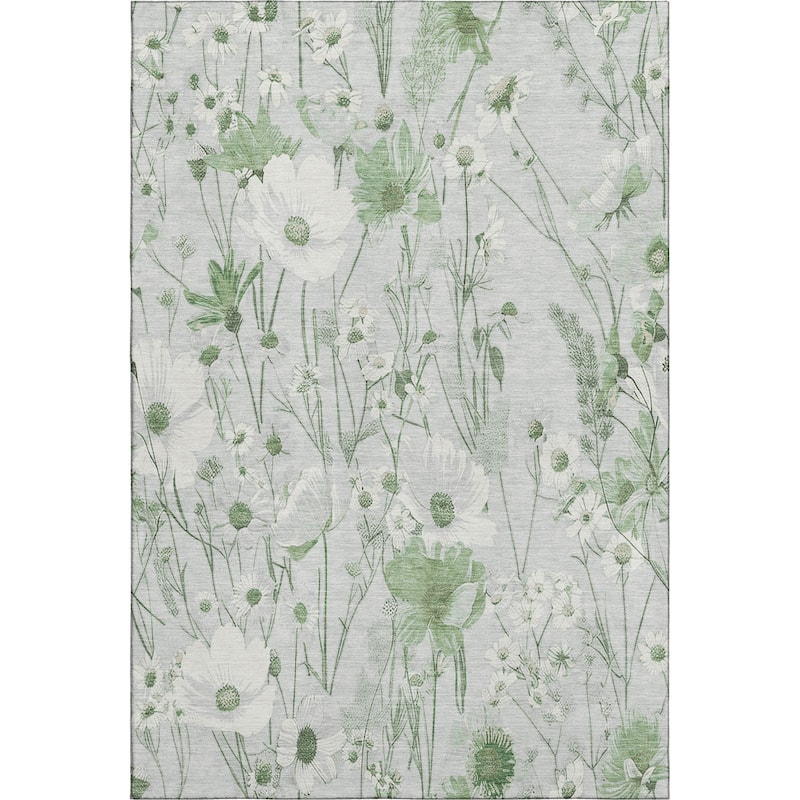 Premium Washable Super Soft Floral Mayfield Rug
