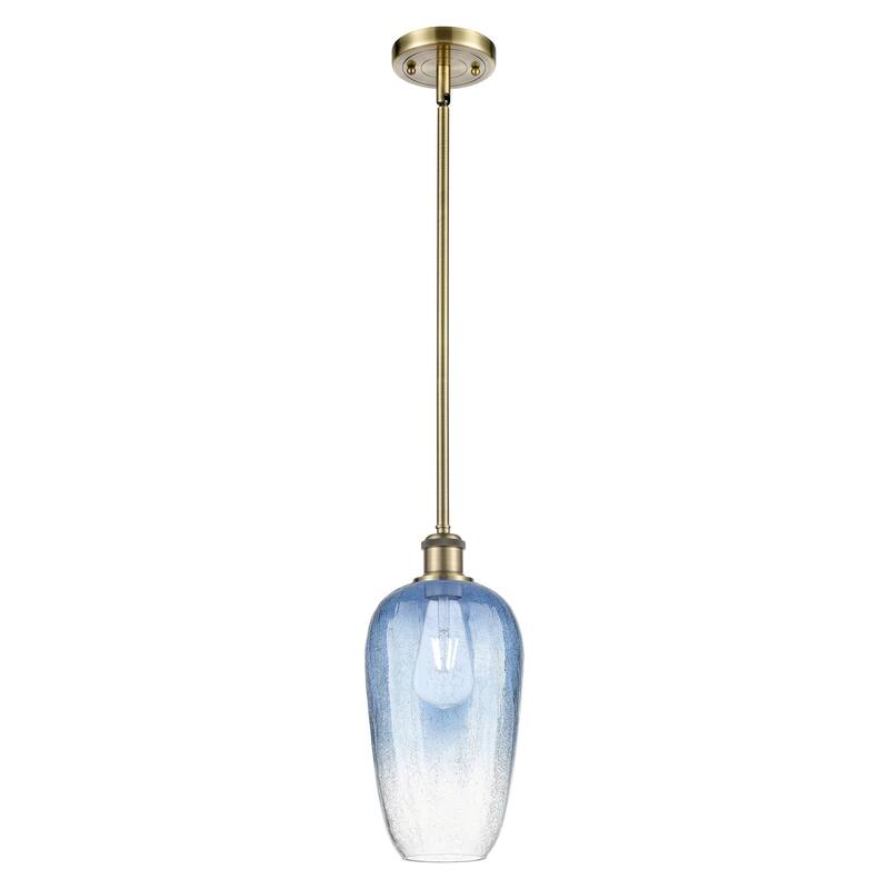 Innovations Lighting Endless Possibilities Ballston - Brookhaven Flute - 1 Light 7" Stem Hung Mini Pendant