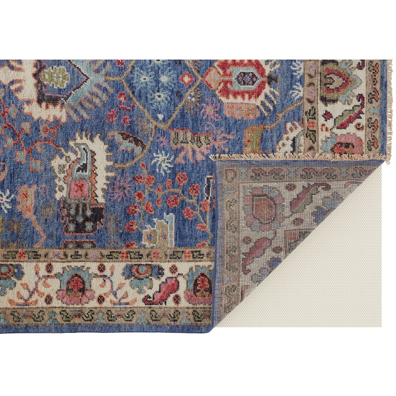 Grand Bazaar Bennet Hand Knotted Oriental Traditional Area Rug
