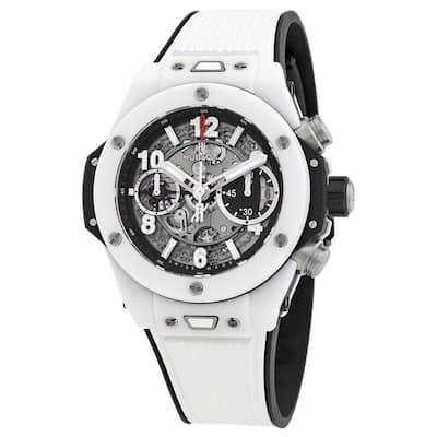 Hublot Big Bang UNICO Ceramic Chronograph Men's Watch - White
