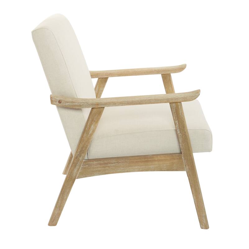 Weldon Mid-Century Fabric Upholstered Chair