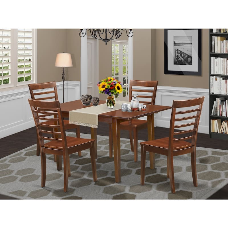 Dinette Set Table with Chairs - Kitchen Dining Room Set - Lakeside Living Design