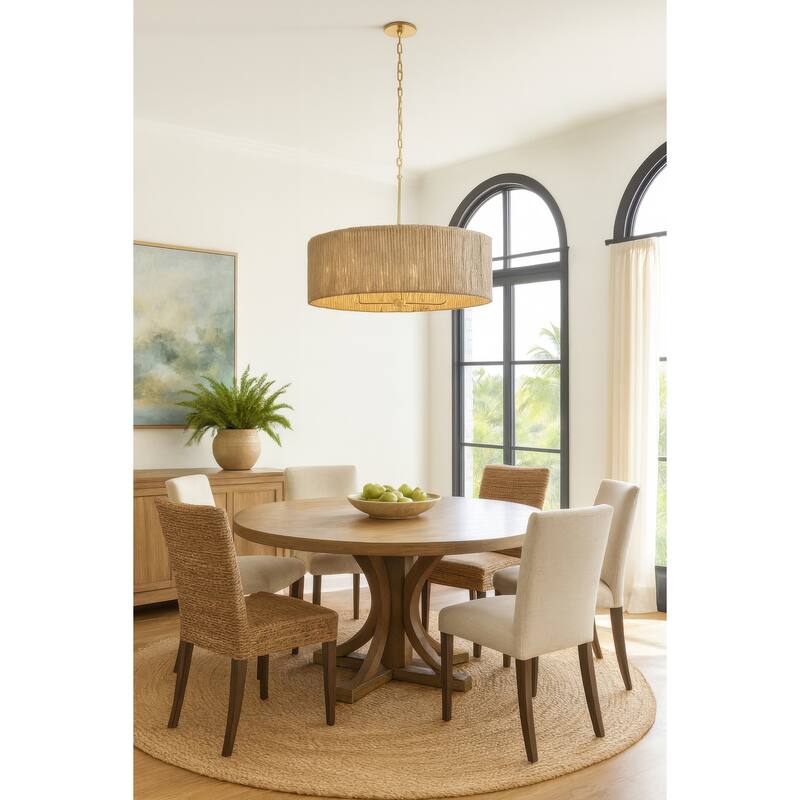 Varaluz Jacob's Ladder Pendant - French Gold - 28"W x 12.5"H