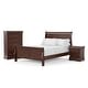 preview thumbnail 63 of 67, Furniture of America Mayday Modern Solid Wood 3-Piece Sleigh Bedroom Set