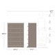 preview thumbnail 4 of 11, Sonoma Transitional Black Laminate 5-drawer Chest