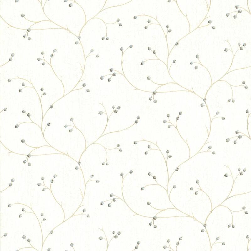 Chesapeake Harley Blueberry Rosehip Trail Wallpaper - 20.5in x 396in x 0.025in