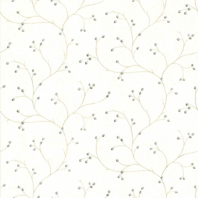 Chesapeake Harley Blueberry Rosehip Trail Wallpaper - 20.5in x 396in x 0.025in