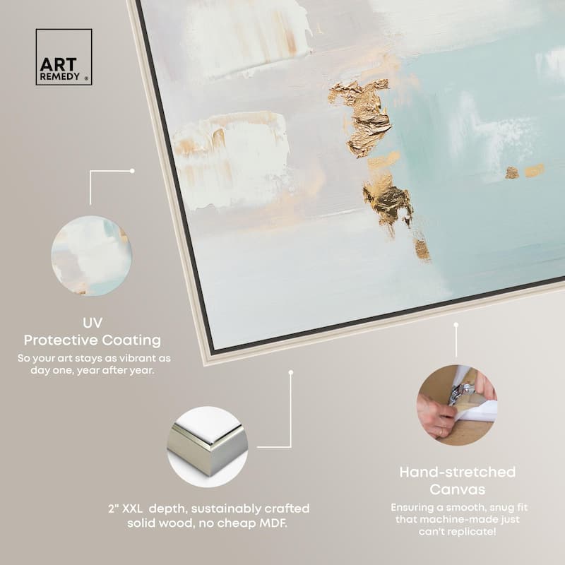 Misty Luxe I Canvas by Art Remedy
