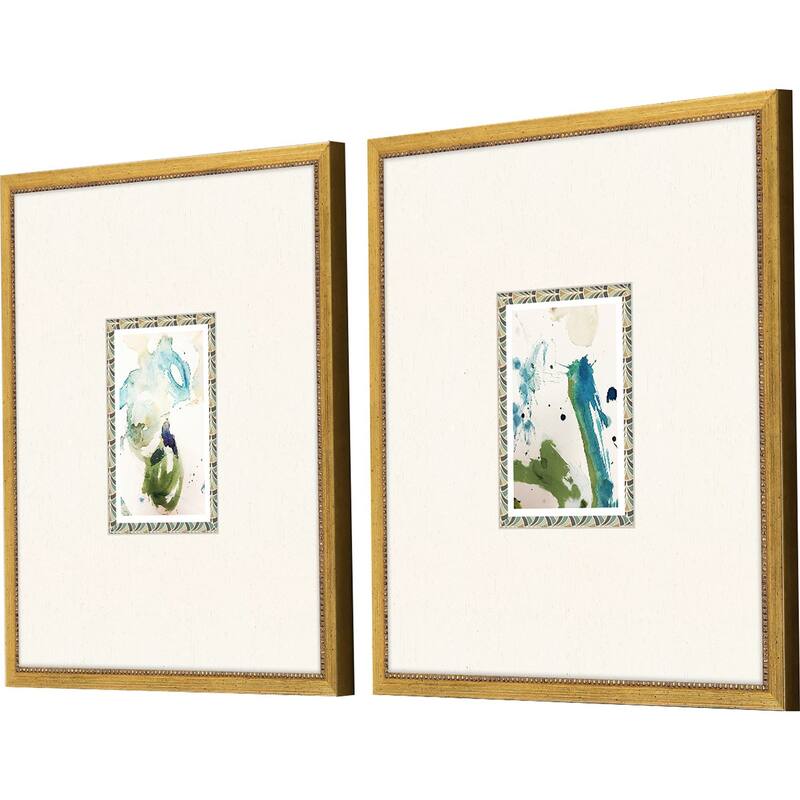 Child's Play S/2 Framed Art Giclee Under Glass