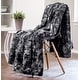 preview thumbnail 52 of 111, Chanasya Faux Fur Wolf Throw Blanket With Reversible Sherpa