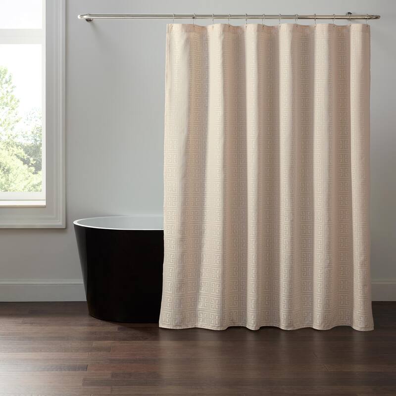 Martex Arcadia Pebble Shower Curtain Microfiber Water Resistant