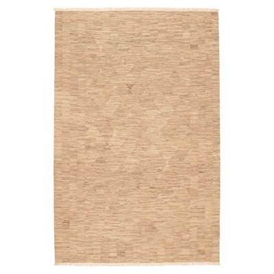 Ankara FW Taupe Kilim 5'3" x 8'1" - 5'3 x 8'1