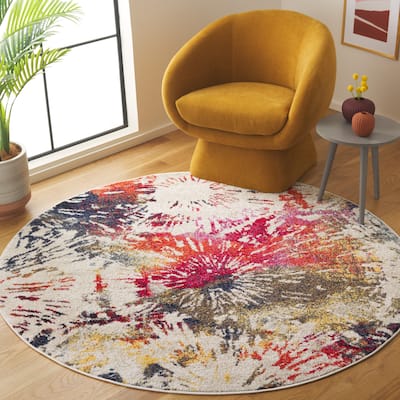 SAFAVIEH Adirondack Nisha Contemporary Rug - 6' Round